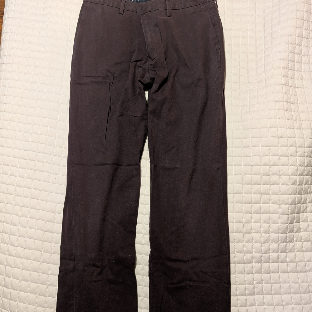 Banana Republic Black Chinos Straight Leg Classic